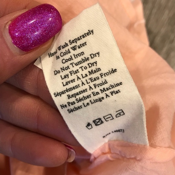 NWT LoveShackFancy Mochi Bubble Bath Pink Sleeveless Mini Dress Size 6 - Picture 13 of 13